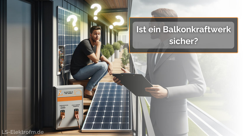 Ist ein Balkonkraftwerk sicher?