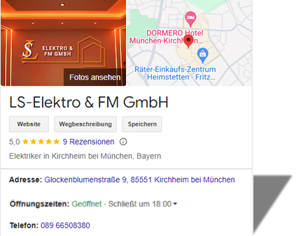 LS-Elektro & FM GmbH - Google Bewertungen